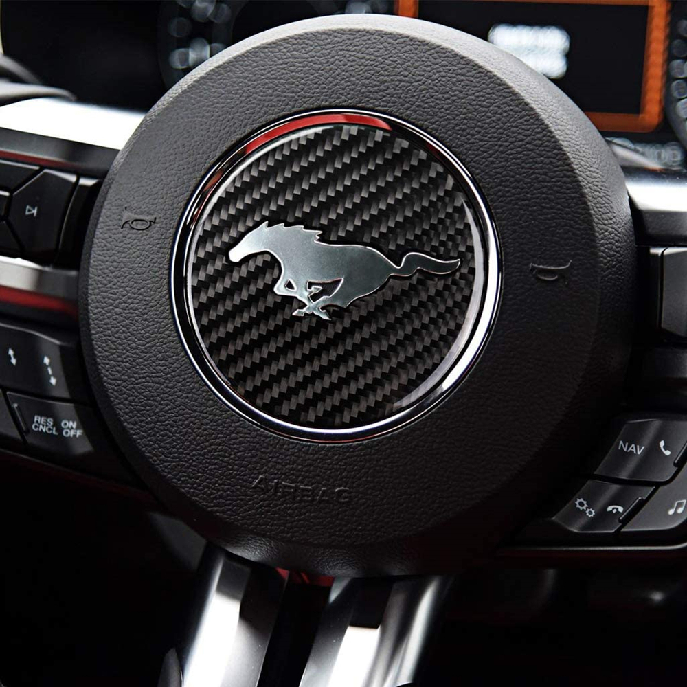 2016-2020 Ford Mustang Steering Wheel Emblem Sticker