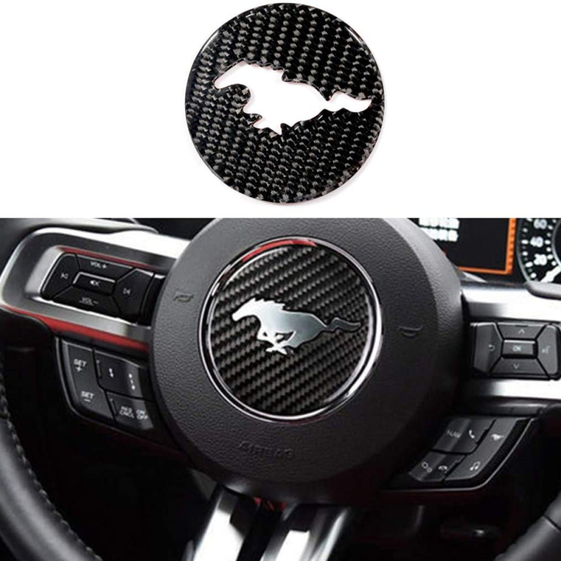 2016-2020 Ford Mustang Steering Wheel Emblem Sticker