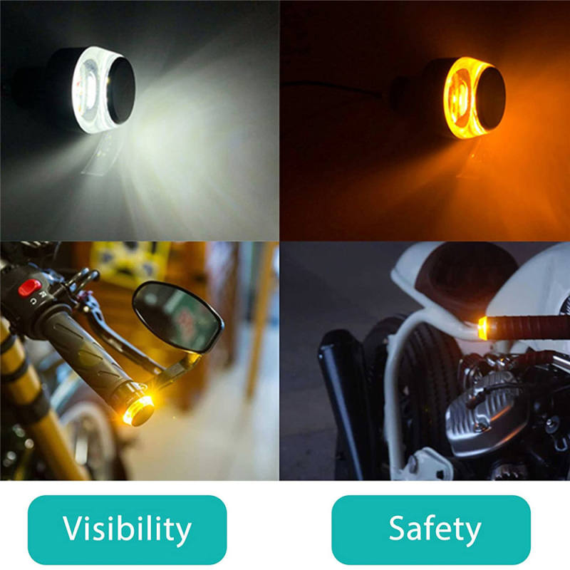 Motorcycle Led Bar End Turn Signals