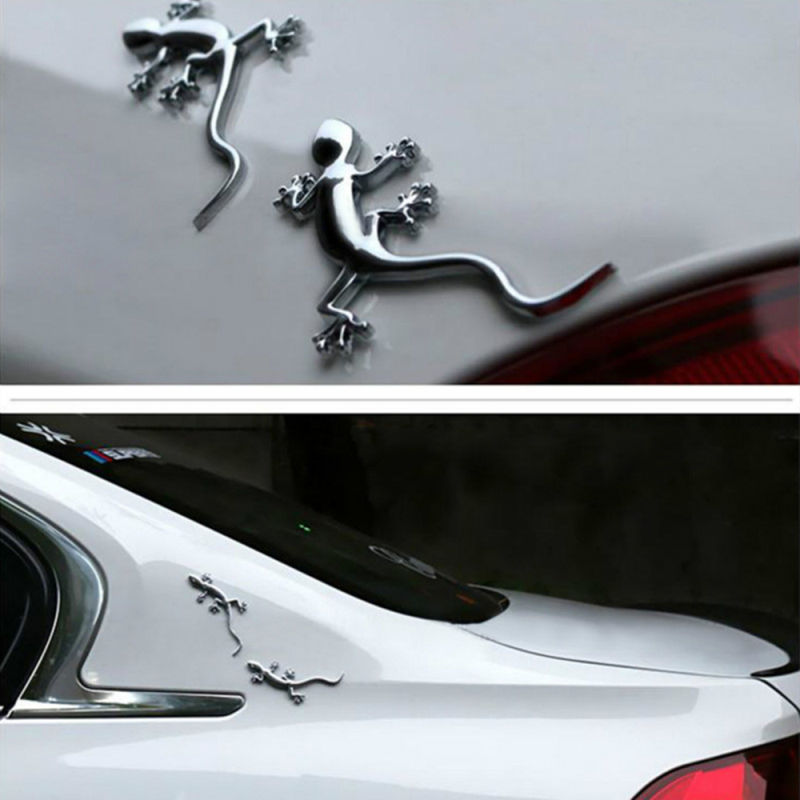 3D Metal Gecko Sticker for Audi Quattro