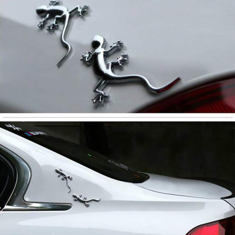3D Metal Gecko Sticker for Audi Quattro