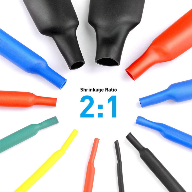 560PCS Heat Shrink Wrap with Storage Box