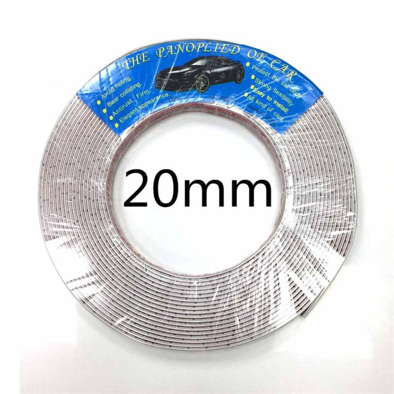 12M Self Adhesive Chrome Trim for Cars