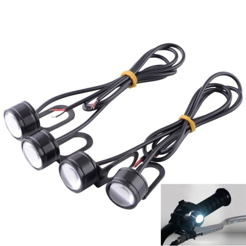 Motorcycle Handlebar Grips Driving Light