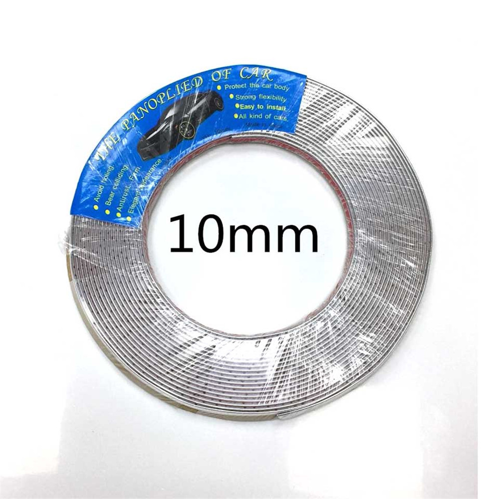 12M Self Adhesive Chrome Trim for Cars