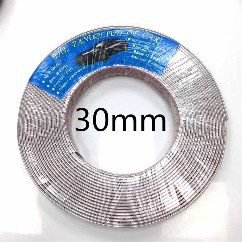 12M Self Adhesive Chrome Trim for Cars