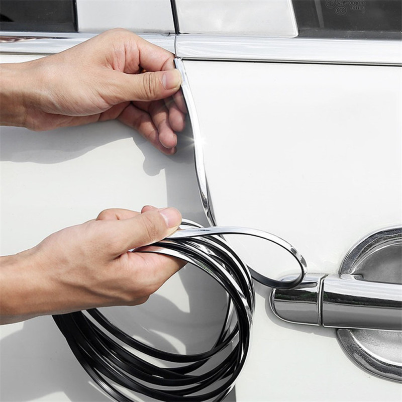 12M Self Adhesive Chrome Trim for Cars