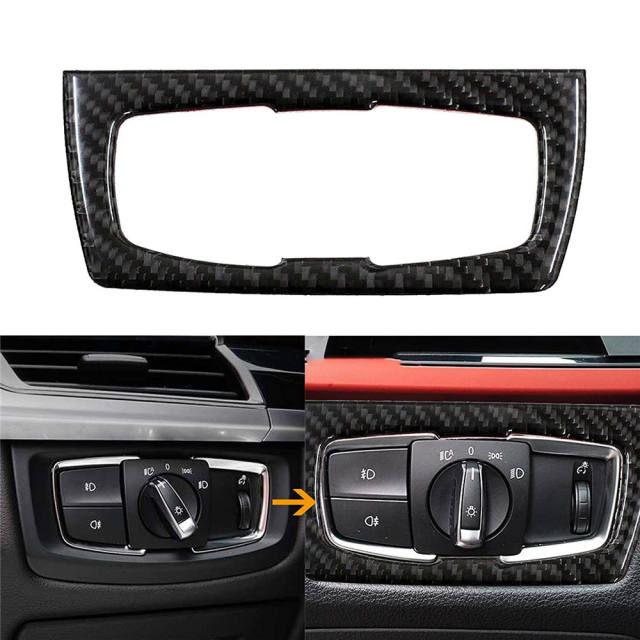 BMW 3 4 Series Headlight Switch Button Frame