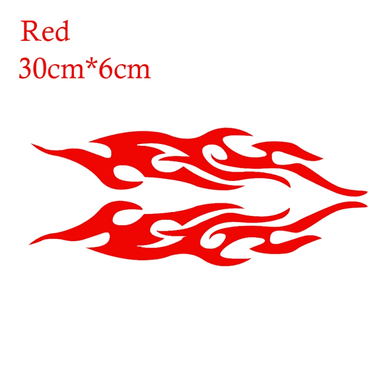 Fire Sticker Car Engine Hood Motorcycle