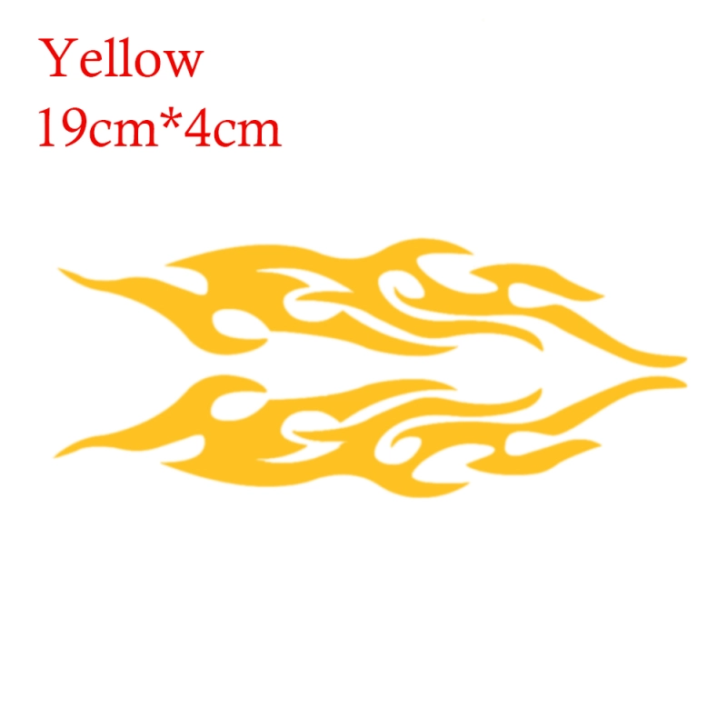 Fire Sticker Car Engine Hood Motorcycle