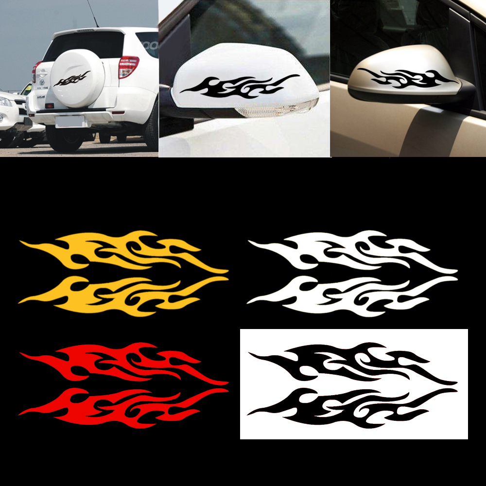 Fire Sticker Car Engine Hood Motorcycle
