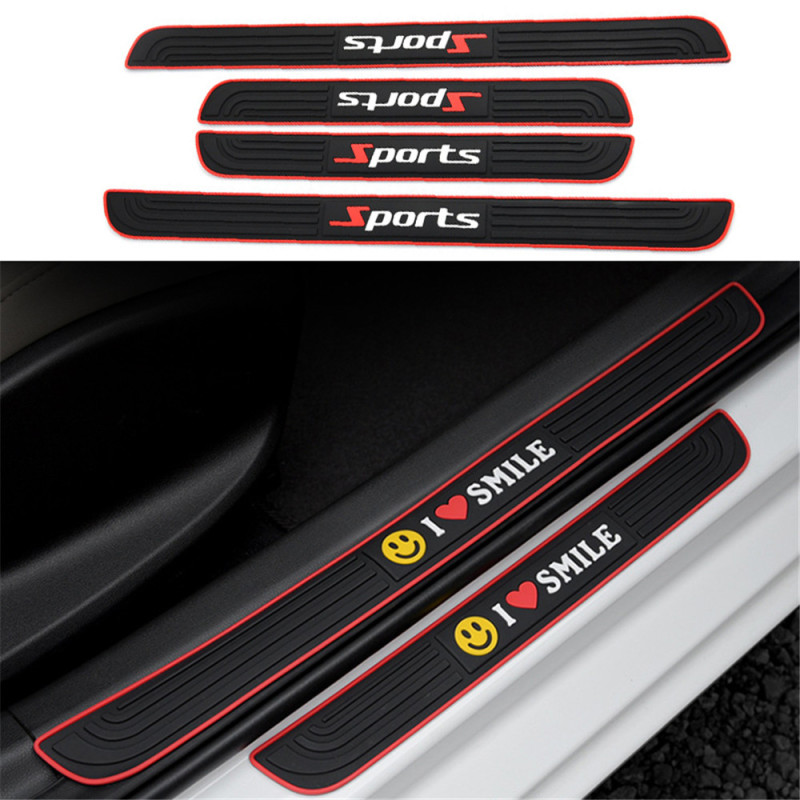 Rubber Car Door Sill Trim Bumper Protector