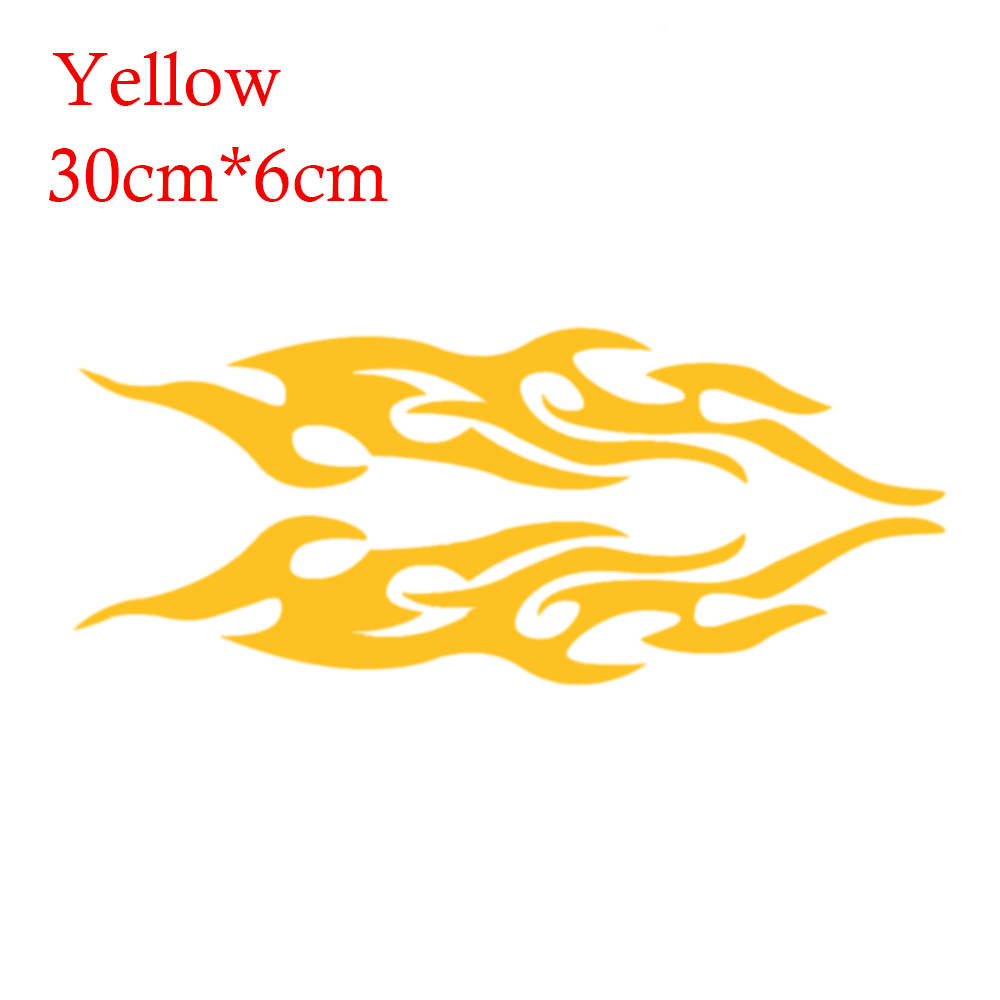 Fire Sticker Car Engine Hood Motorcycle