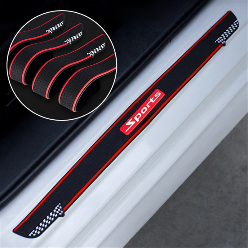 Rubber Car Door Sill Trim Bumper Protector