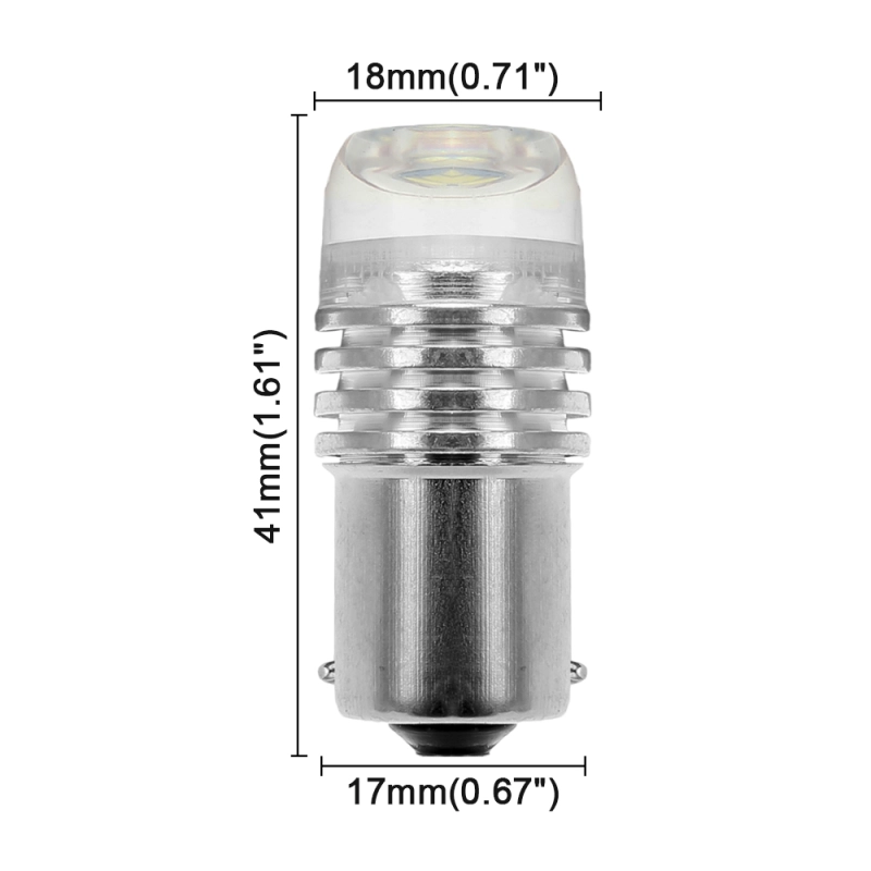 1156/BA15S LED 1157/BAY15D Lamp Brake Blink Strobe Flash Light