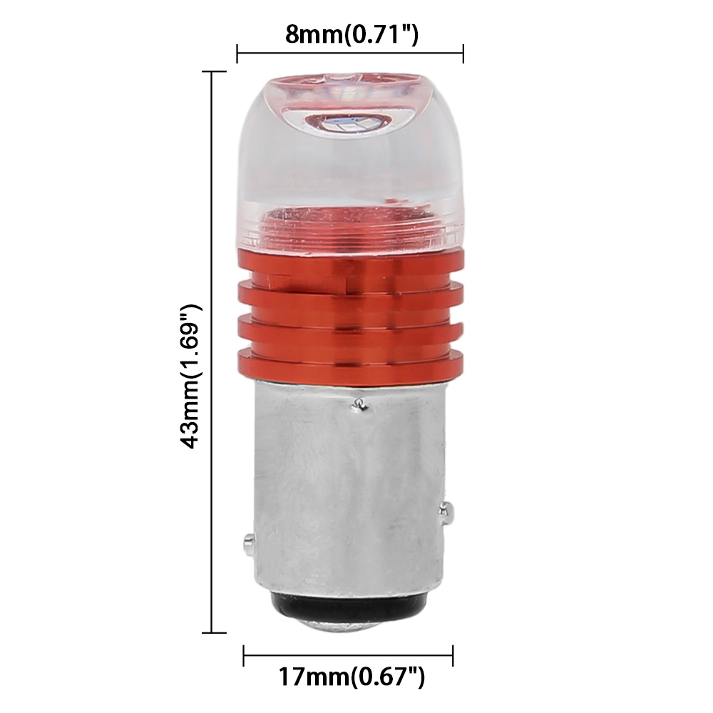 1156/BA15S LED 1157/BAY15D Lamp Brake Blink Strobe Flash Light