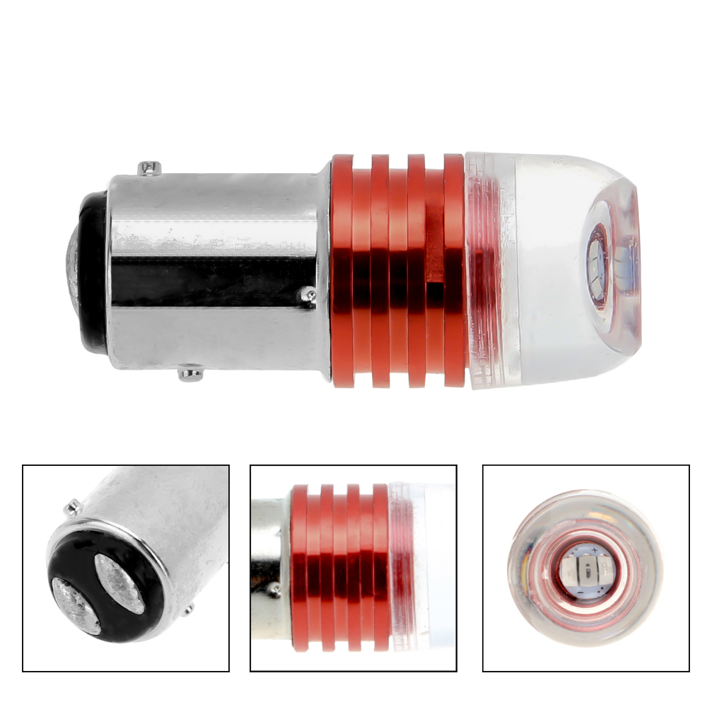 1156/BA15S LED 1157/BAY15D Lamp Brake Blink Strobe Flash Light