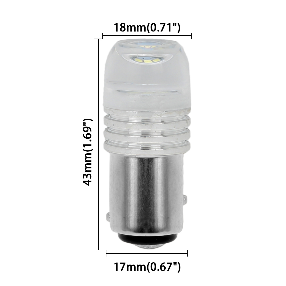 1156/BA15S LED 1157/BAY15D Lamp Brake Blink Strobe Flash Light