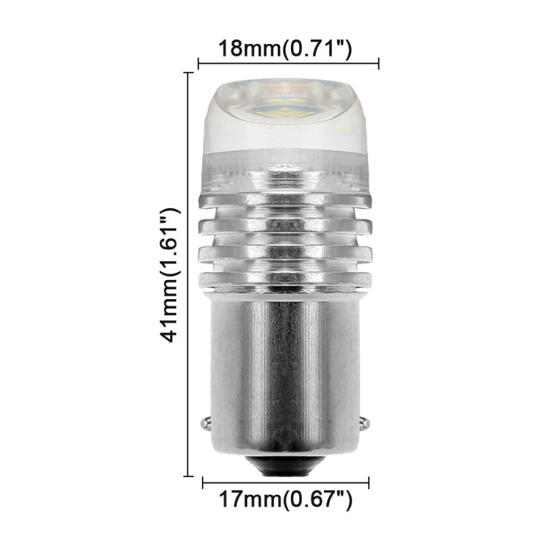 1156/BA15S LED 1157/BAY15D Lamp Brake Blink Strobe Flash Light
