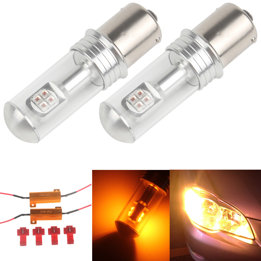 Auto 1156 1157 7443 LED DRL Turn Signal Tail Light