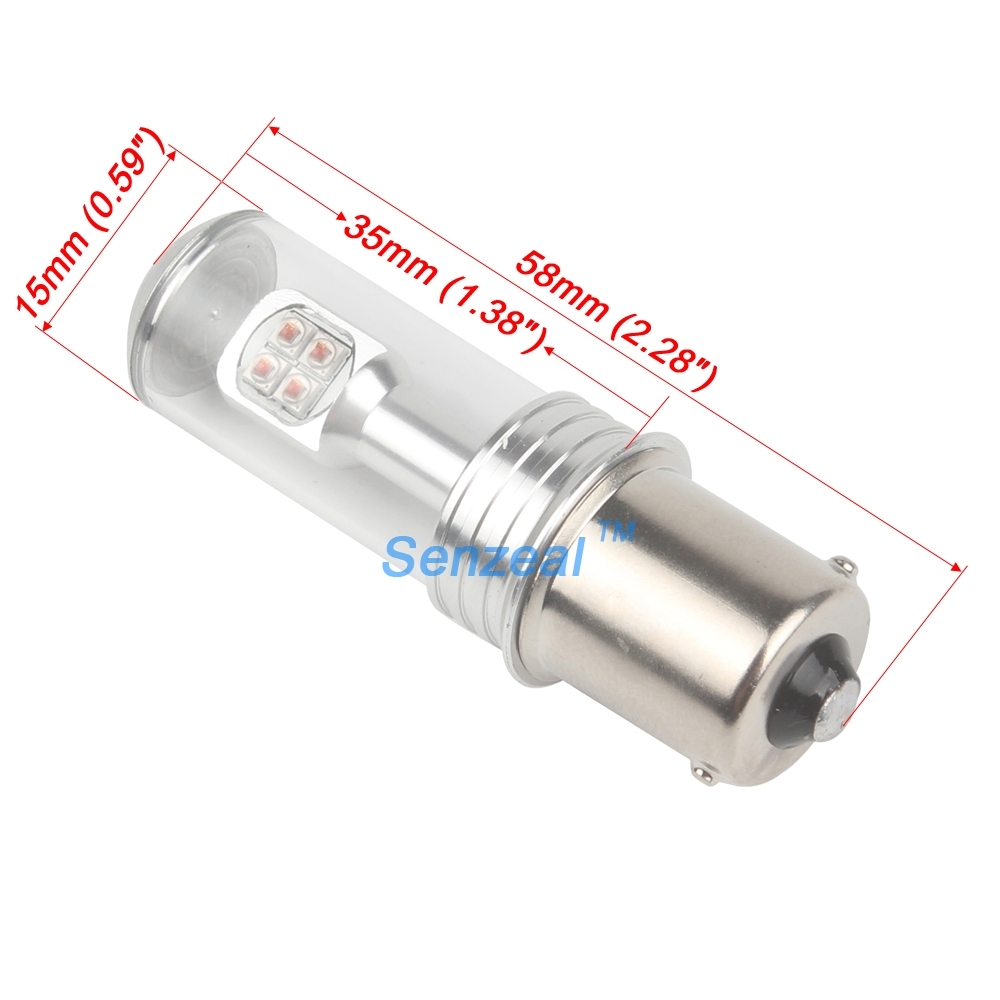 Auto 1156 1157 7443 LED DRL Turn Signal Tail Light