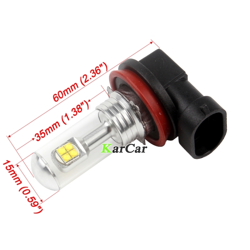 LED Fog Light Day Time Running 9005 9006 H1 H3 H7 H8 LED