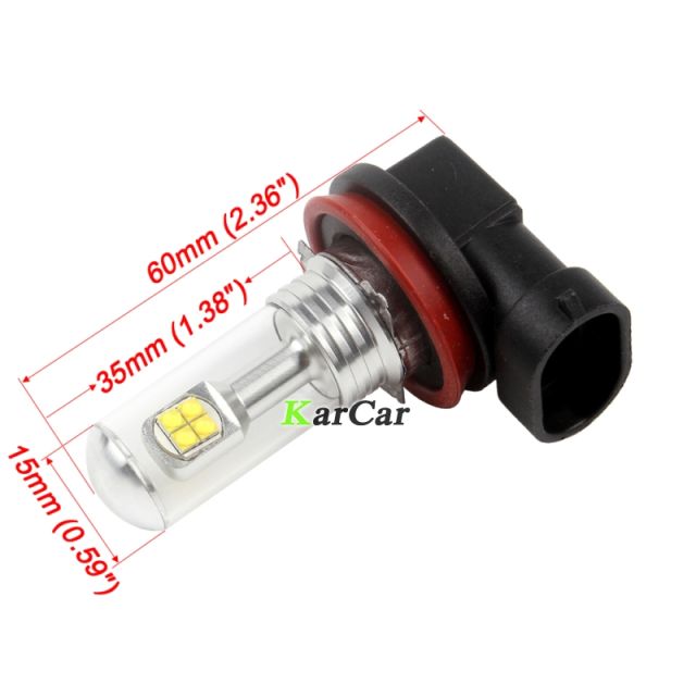 LED Fog Light Day Time Running 9005 9006 H1 H3 H7 H8 LED