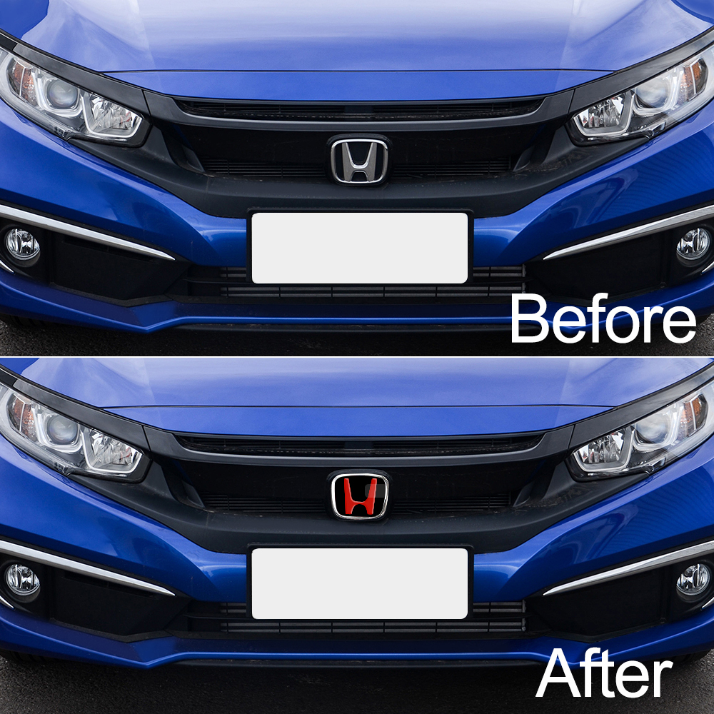 10th Gen Civic 2016-2020 Black Honda Emblem