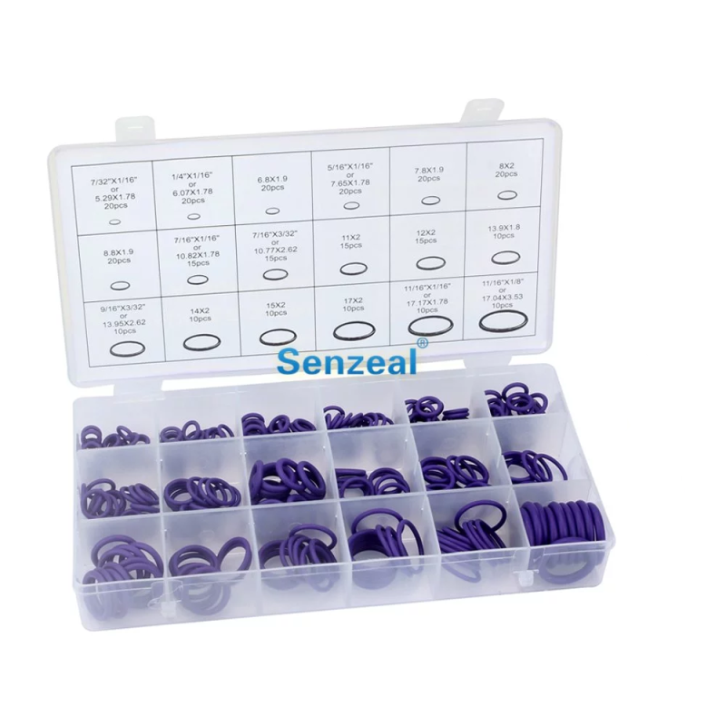 270pcs Rubber O Rings Kit 18 Sizes