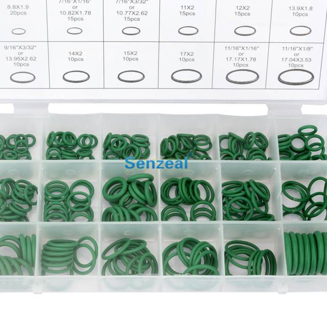 270pcs Rubber O Rings Kit 18 Sizes