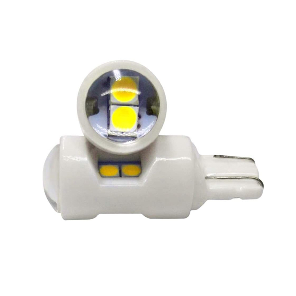 2PCS T10 W5W 3030-6SMD 194 168 LED Bulb W5W 2825 158 194 Wedge Canbus Error Free LED Light