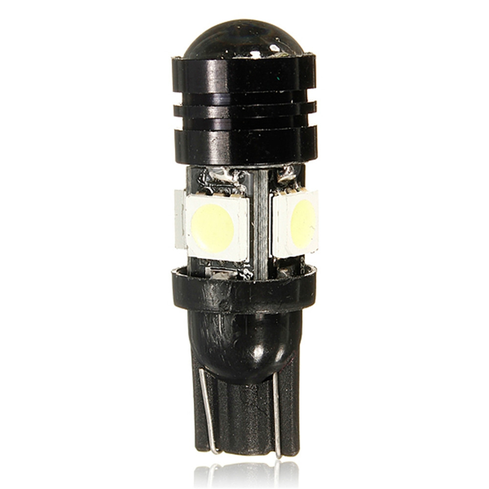 2PCS T10 LED Car Light bulbs Projector Lens for Map Dome Courtesy Light License Plate Light