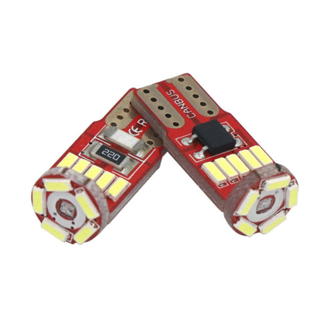 10PCS Canbus W5W LED 168 194 T10 Bulbs for Car Interior Lights Trunk/Door/Side Marker Lamp