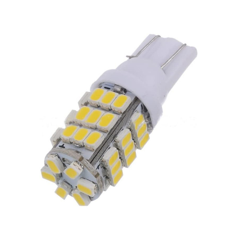 10PCS White T10 194 168 1206 42SMD Back Backup Reverse Trunk Interior LED Light Bulbs