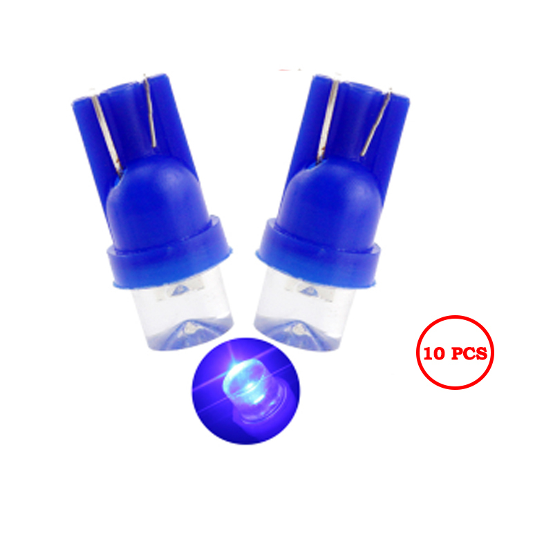 10x Car T10 Concave Small LED Bubble Light 1SMD Lamp