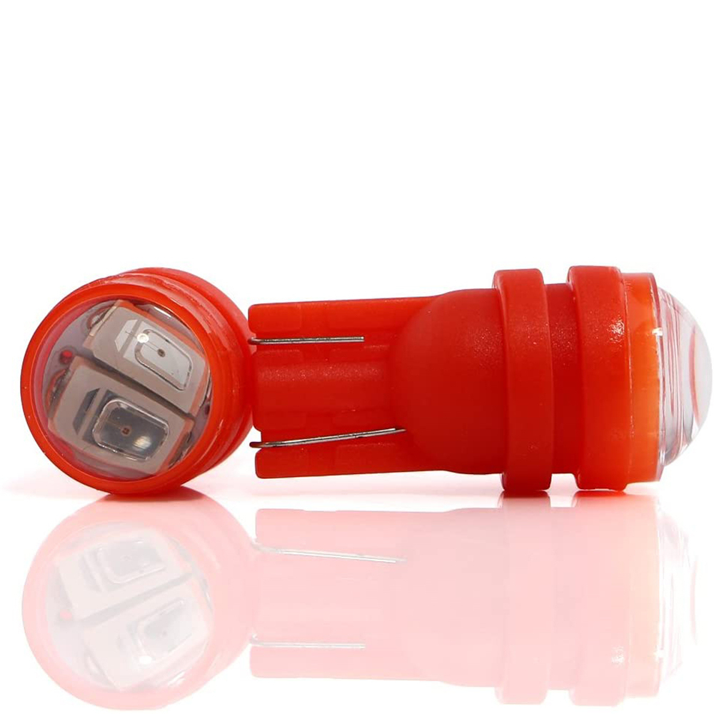 10x Car Light T10 LED W5W 2825 Wedge Dashboard Lights Parking Lights Interior Lamps