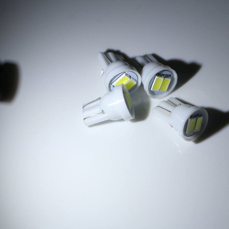 10x T10 194 2825 W5W LED Interior Lights License Plate Light Front Rear Sidemarker Bulb