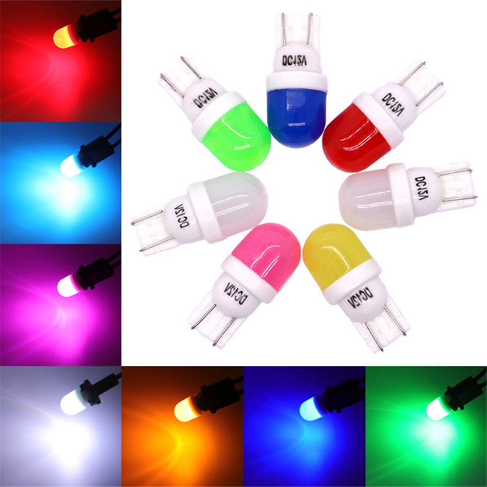 2x LED T10 194 W5W 2825 Ceramic Bulbs Indicator Light Front Position Lamp