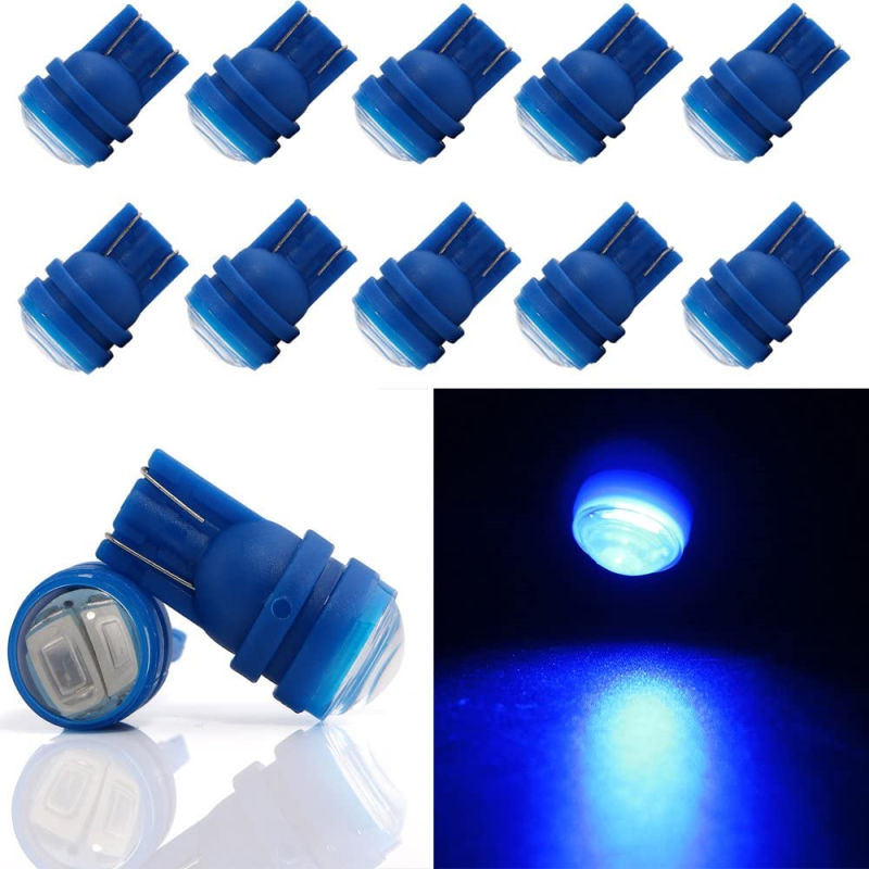 10x Car Light T10 LED W5W 2825 Wedge Dashboard Lights Parking Lights Interior Lamps