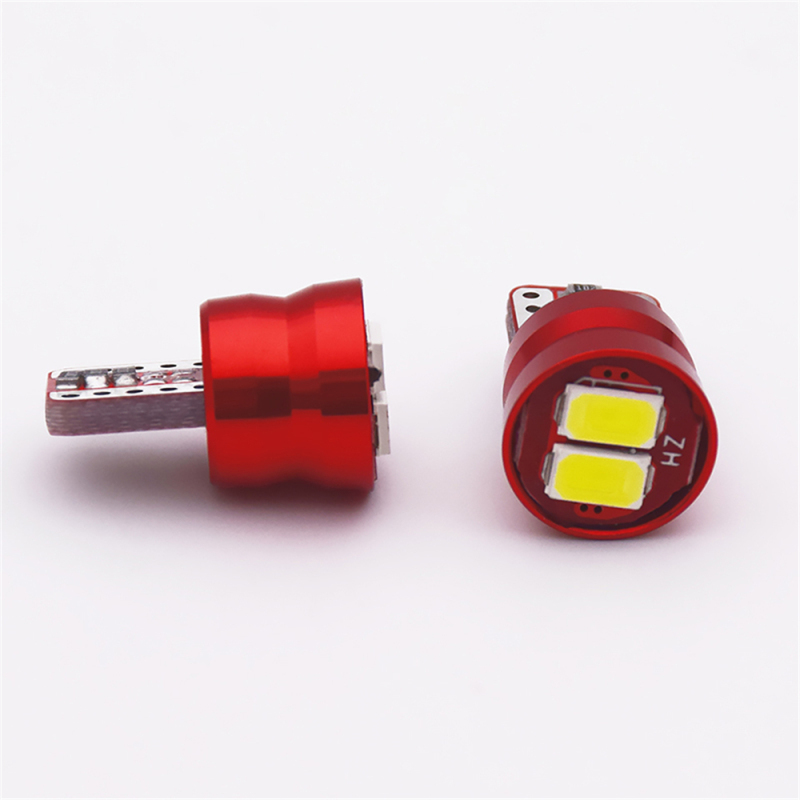 2x T10 W5W Car LED Bulbs Auto Interior Dome Lights Door Reading Light LED Parking Trunk Lamps