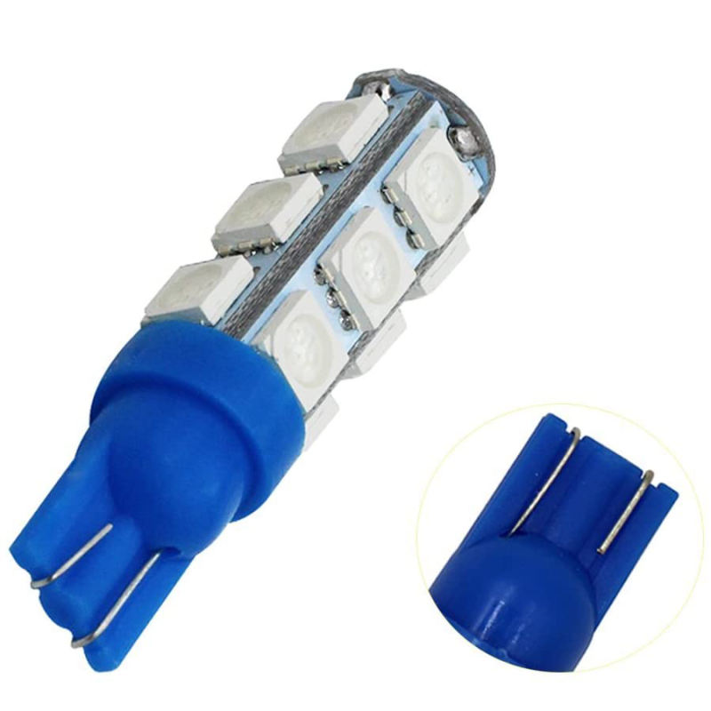 2x T10 W5W LED Bulbs 168 194 2825 Wedge Bulbs for 12V License Plate Map Dome Lamp