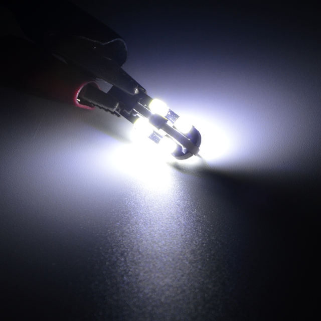 2x T10 W5W LED Car 194 Wedge Lights No Error Free OBC Auto License Plate Parking Lamp