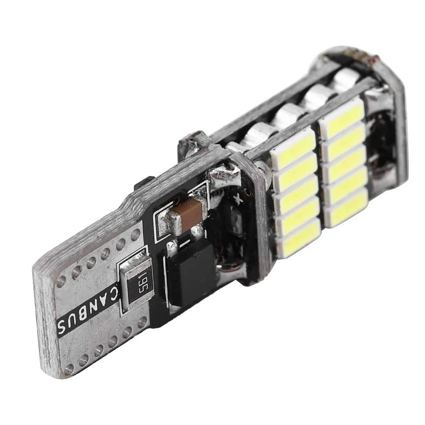 2x T10 Car Decoding LED Canbus Bulb Error Free Light Side Marker Bulb