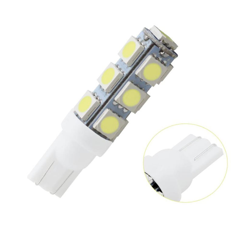 2x T10 W5W LED Bulbs 168 194 2825 Wedge Bulbs for 12V License Plate Map Dome Lamp