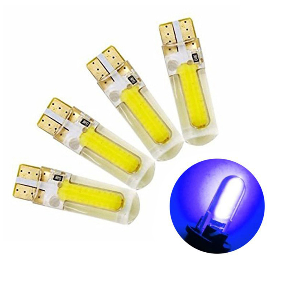 2x 12V-30V LED T10 W5W COB Bulb 168 2825 Wedge 3W Lights for Car