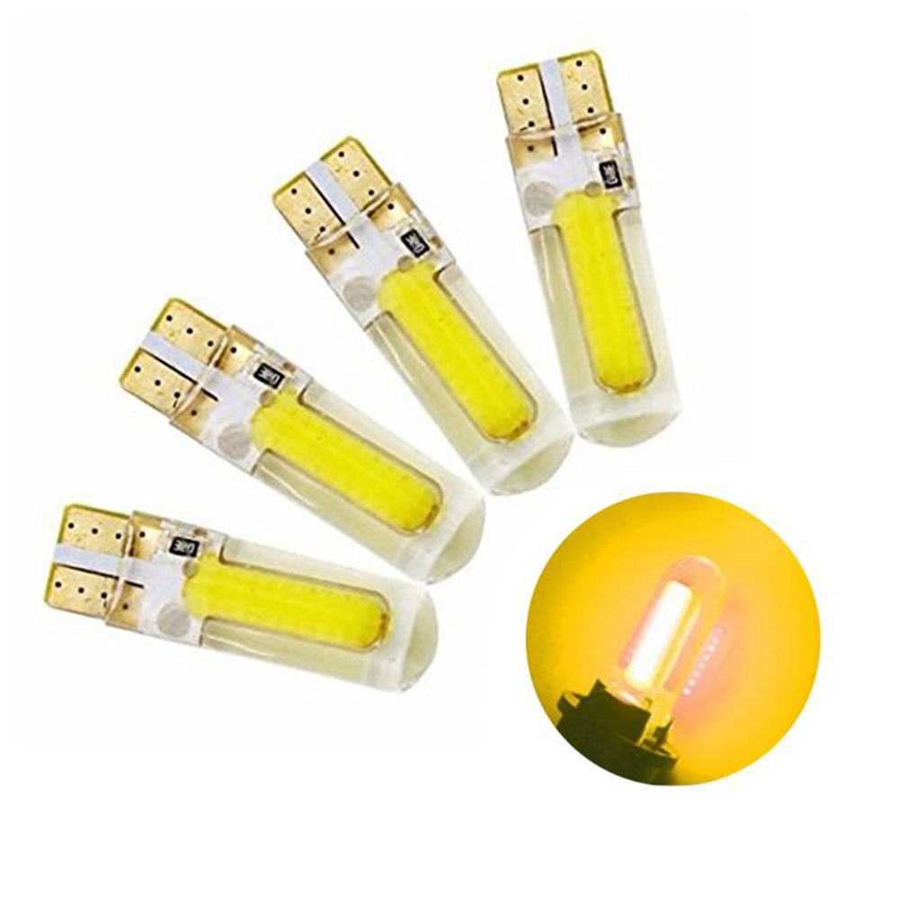 2x 12V-30V LED T10 W5W COB Bulb 168 2825 Wedge 3W Lights for Car