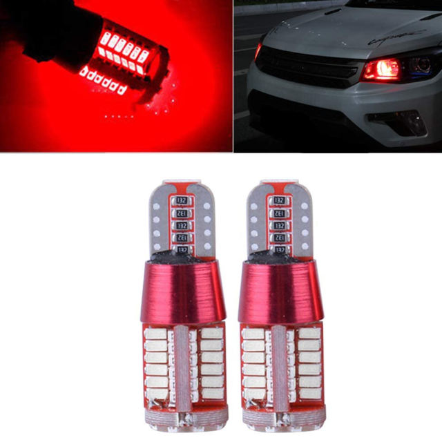2x T10 Wedge W5W LED 2825 168 184 Canbus Error Free Dome Map Door Courtesy License Plate Bulbs