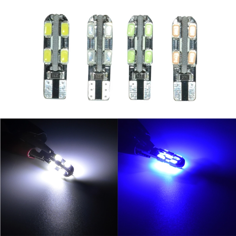 2x T10 W5W LED Car 194 Wedge Lights No Error Free OBC Auto License Plate Parking Lamp
