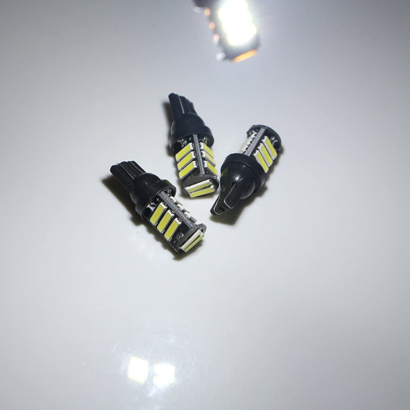 2x T10 W5W Wedge 7014 7020 Chip 11-SMD LED 168 194 921 2825 Map Dome Light Bulbs License Plate Light