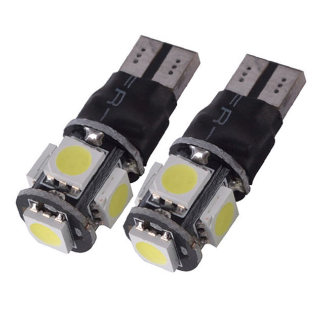 2x T10 Lighting and Strobe Flash Mode LED 194 168 W5W Car Light Bulb Lamp